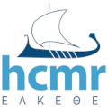 The logotype of HCMR